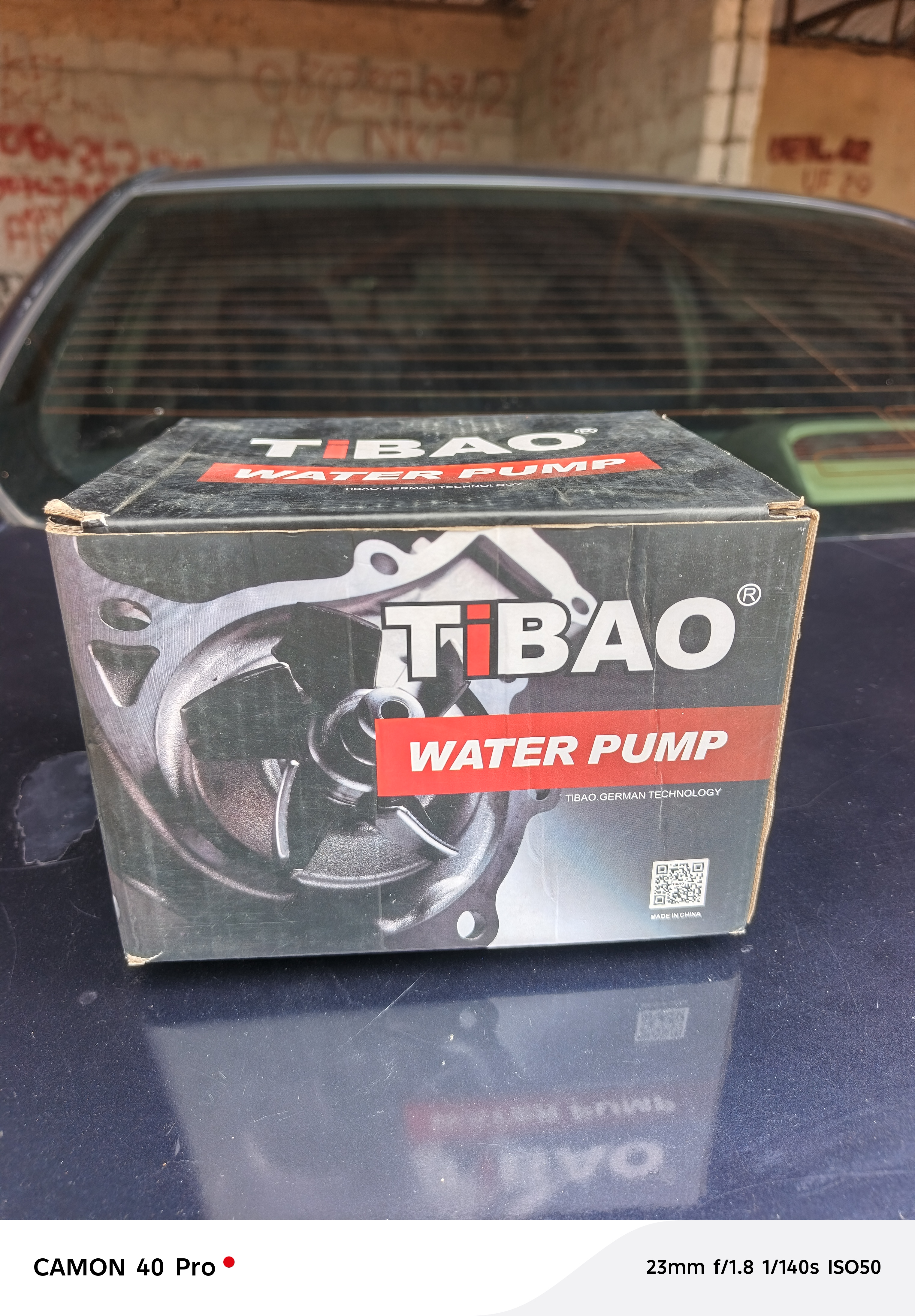 TIBAO Water Pump for Toyota 2ZR Engine thumbnail 3