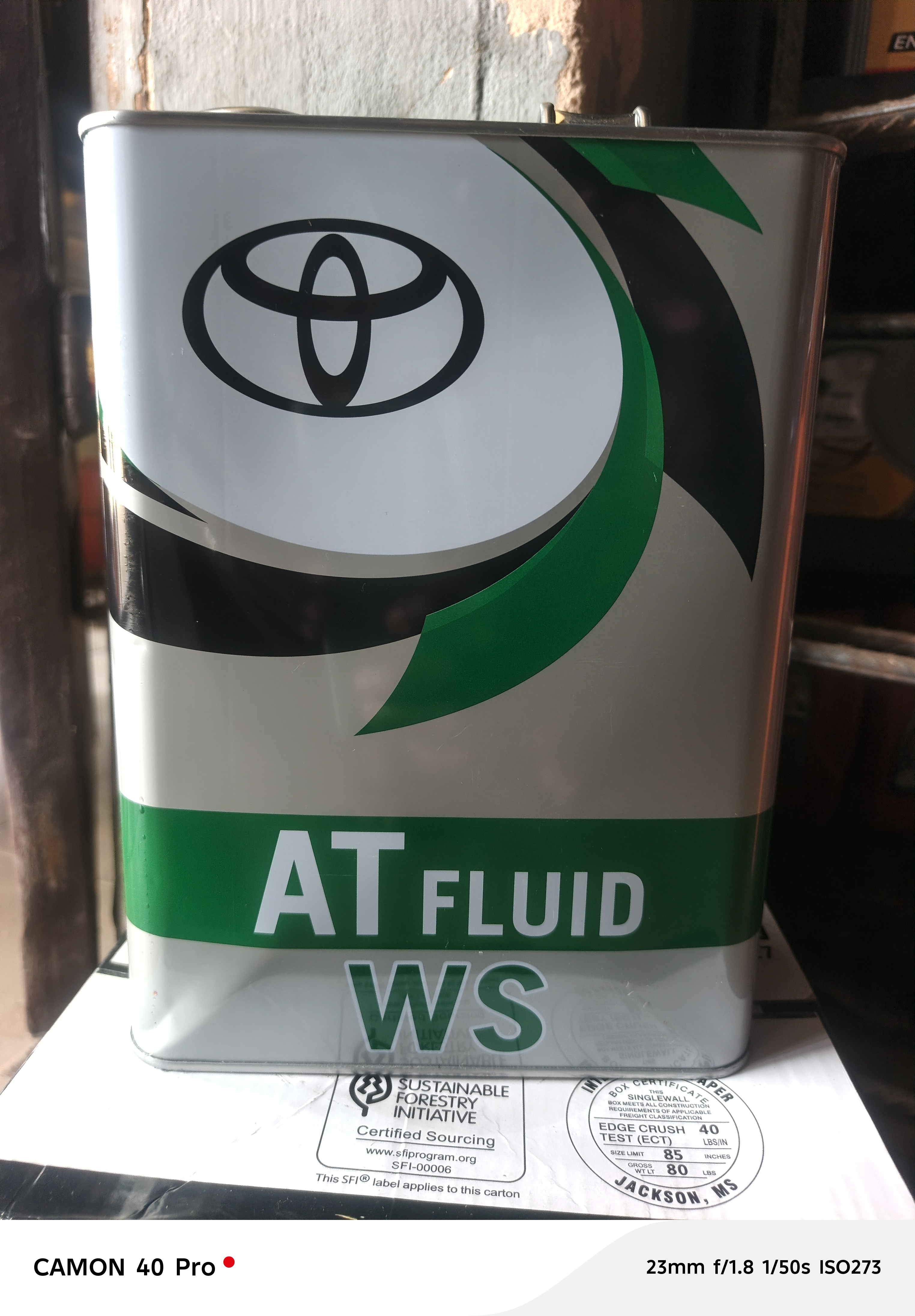 (ATF WS) Toyota Automatic Transmission Fluid thumbnail 3