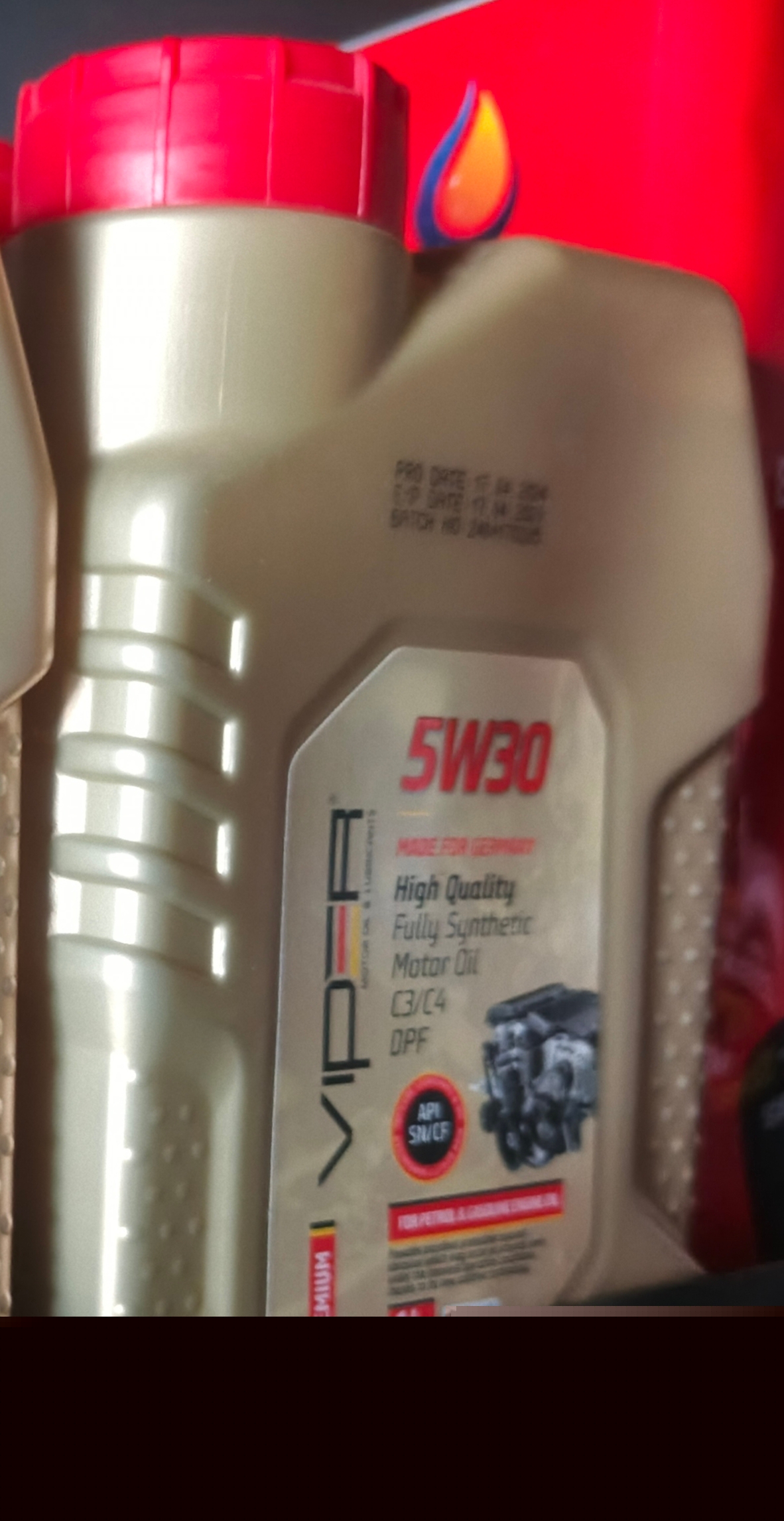VIPOIL Premium 5W-30 Fully Synthetic Engine Oil – C3/C4 DPF