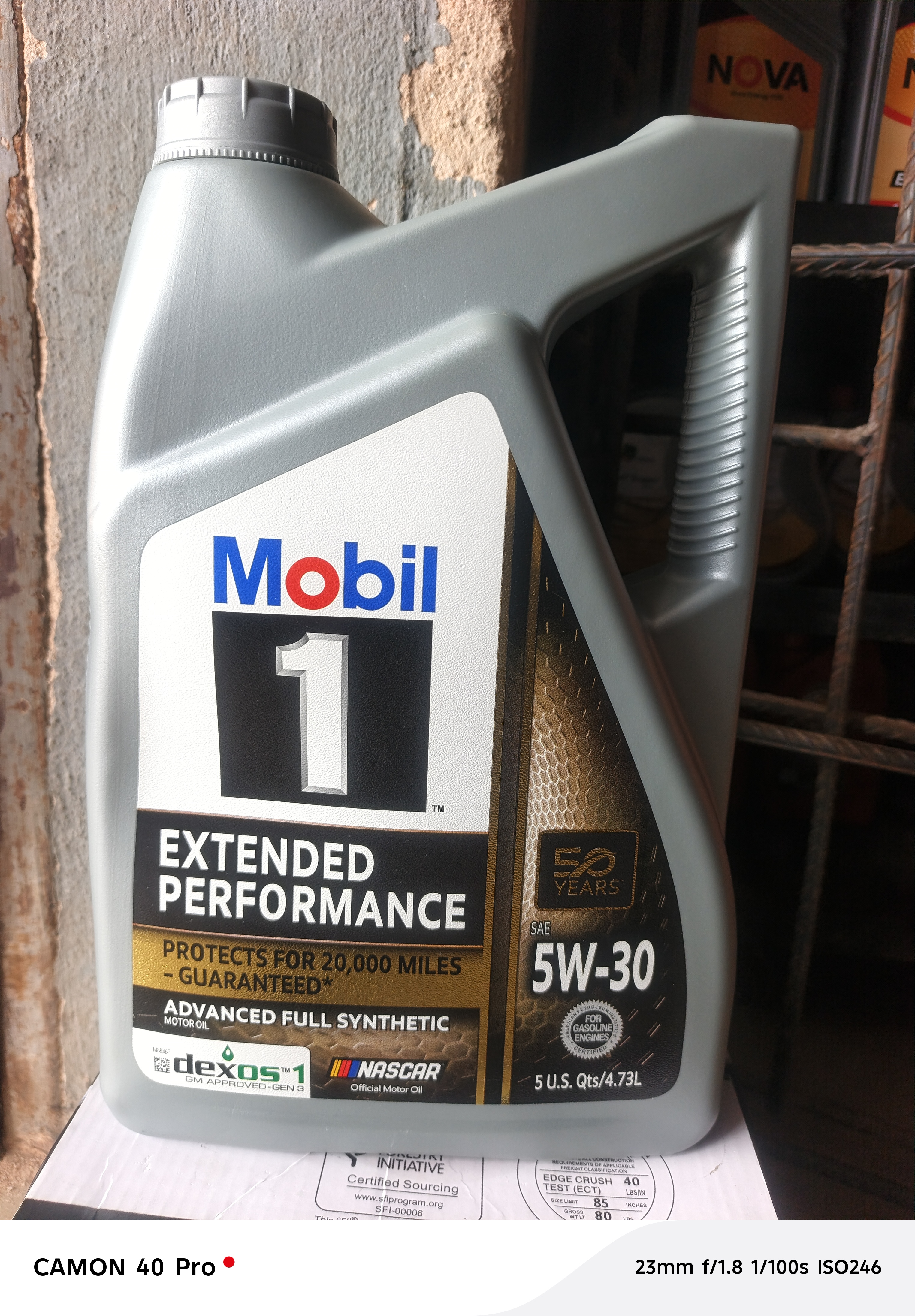 Mobil 1 Extended Performance 5W-30 Full Synthetic Motor Oil