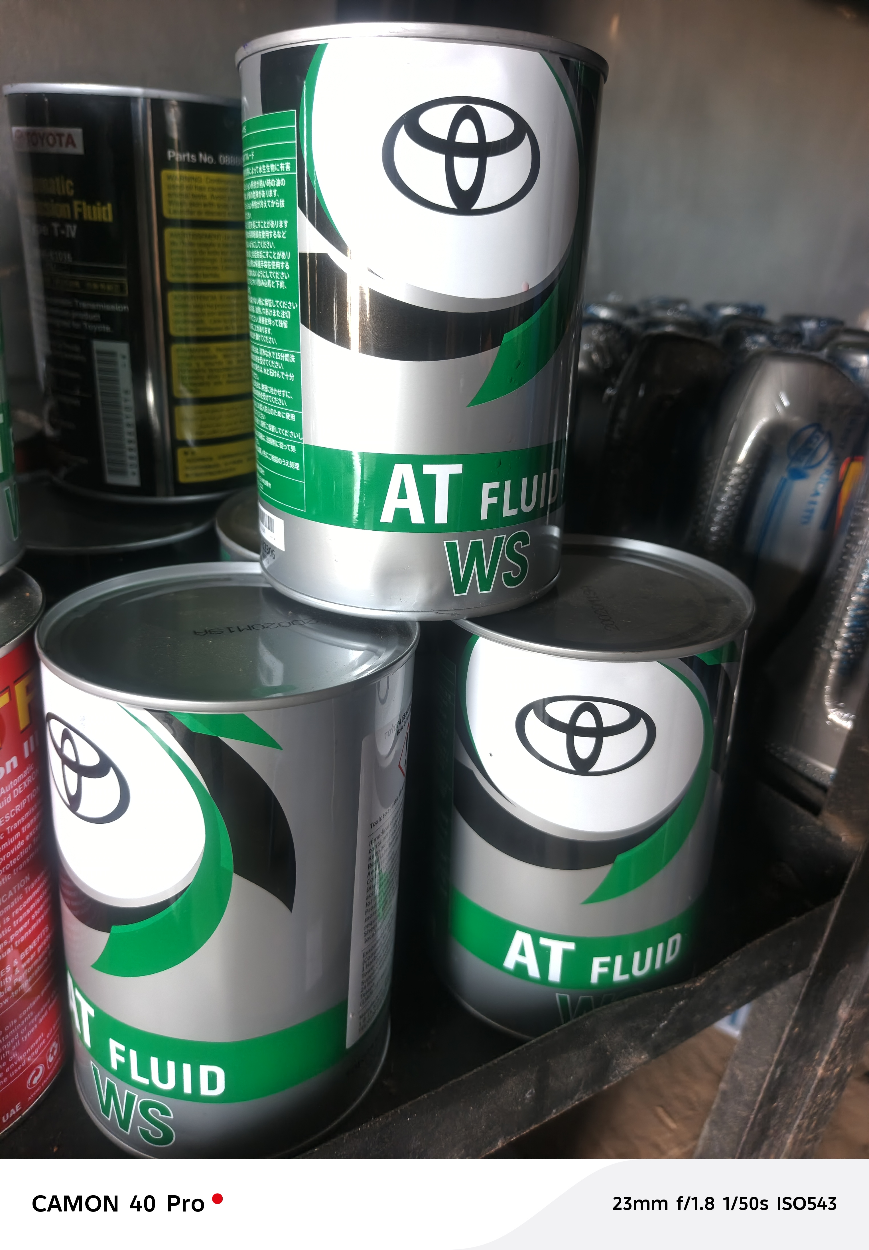 Toyota Automatic Transmission Fluid (ATF WS) thumbnail 3