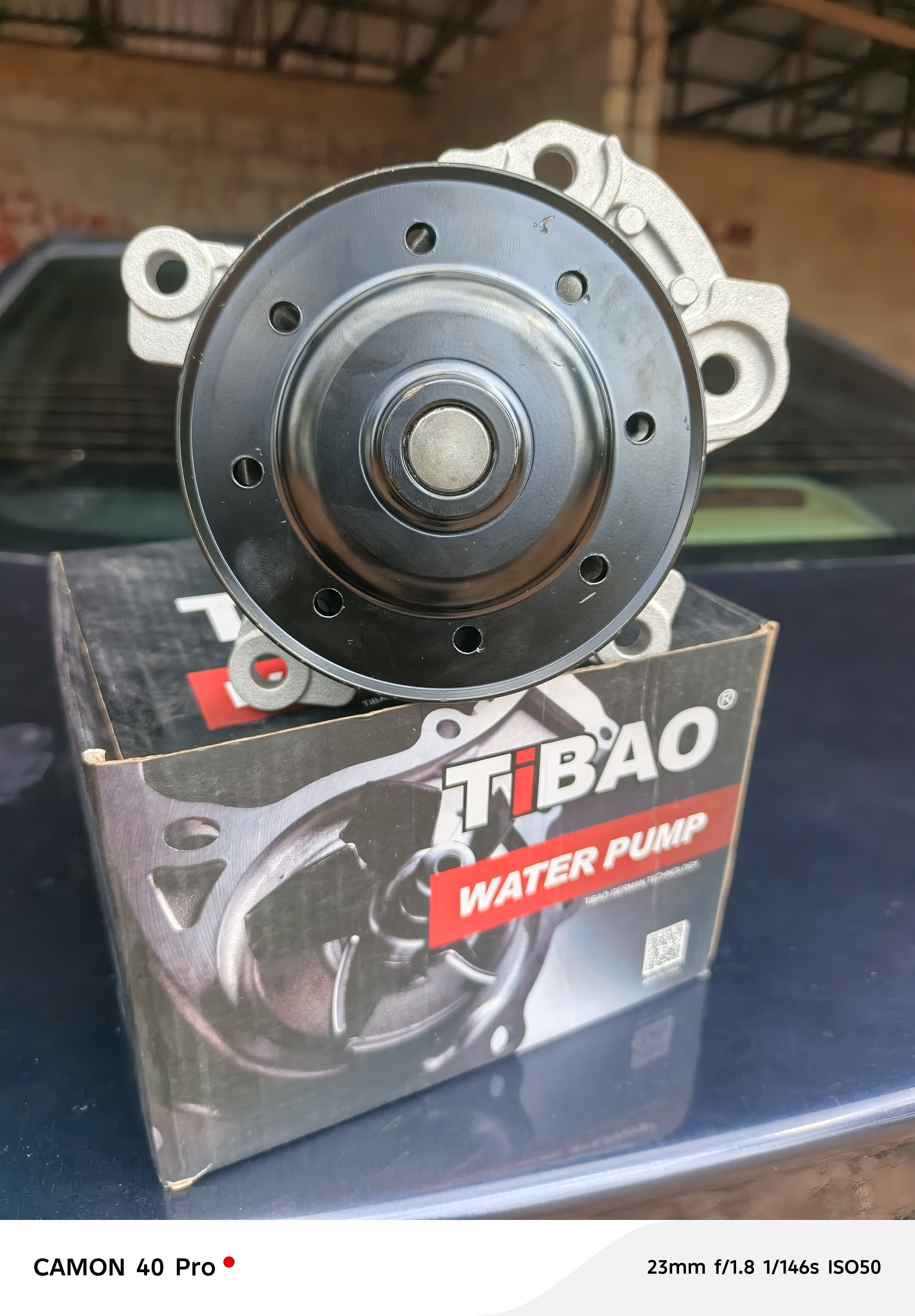 TIBAO Water Pump for Toyota 2ZR Engine thumbnail 2